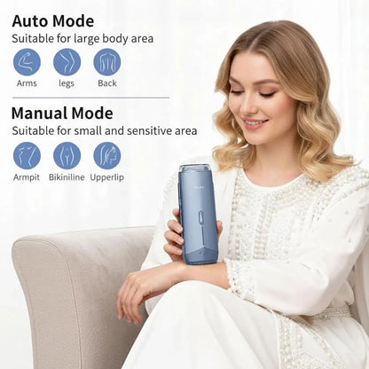 Home Use Cooling Device for Comfortable Hair Removal