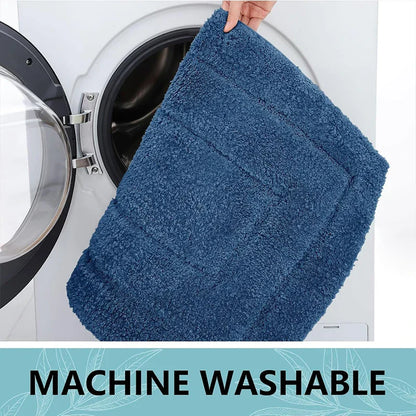 Non-Slip Microfiber Bath Mat – Soft Double Layer for Comfort and Absorbency