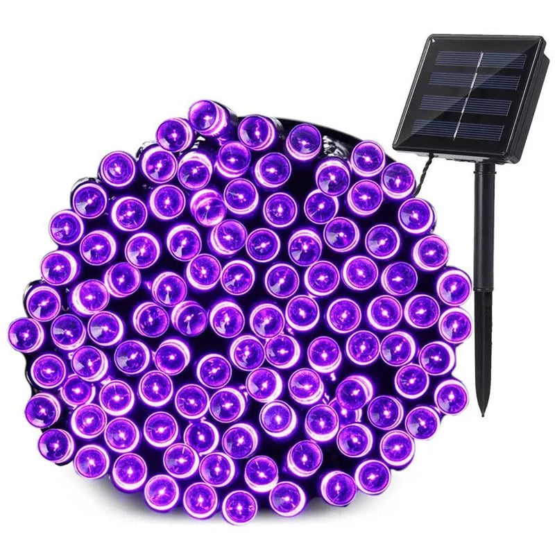 Outdoor Solar String Lights | 8 Lighting Modes | IP65 Waterproof | Warm White & Multicolor Options | Available in 7 m / 12 m / 22 m Lengths