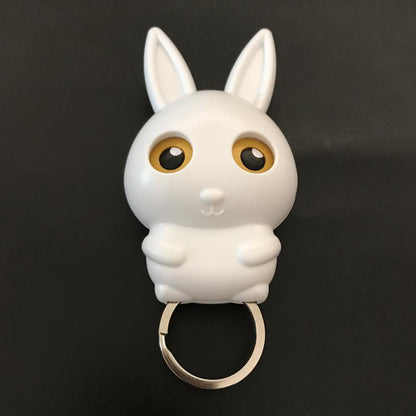 Charming Animal Keychain Organizer Hook with Magnetic Design