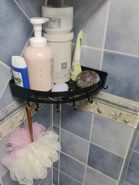 Self-Adhesive Shower Storage Solution – Waterproof, No Drilling Required