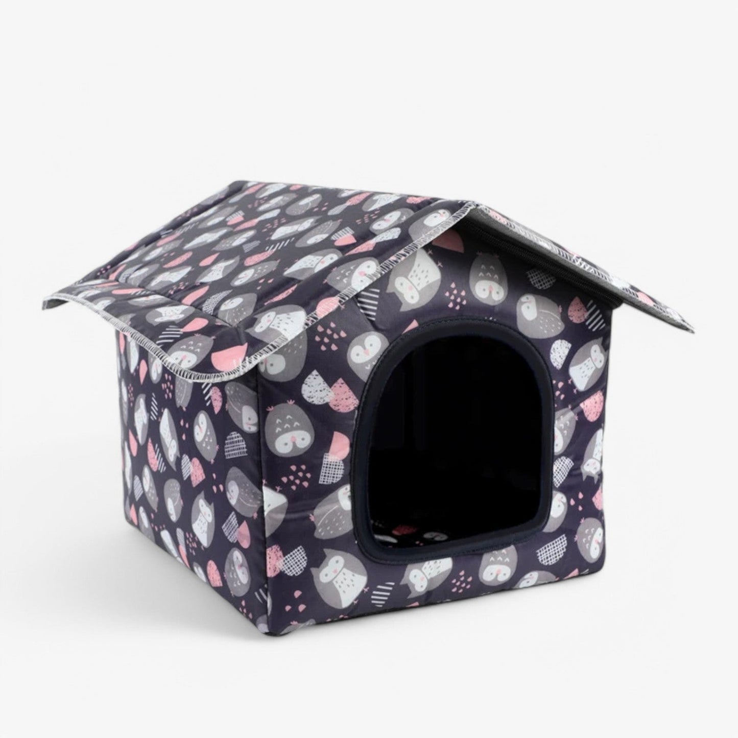 Weatherproof Pet Shelter "CozyNest" for Cats and Small Dogs