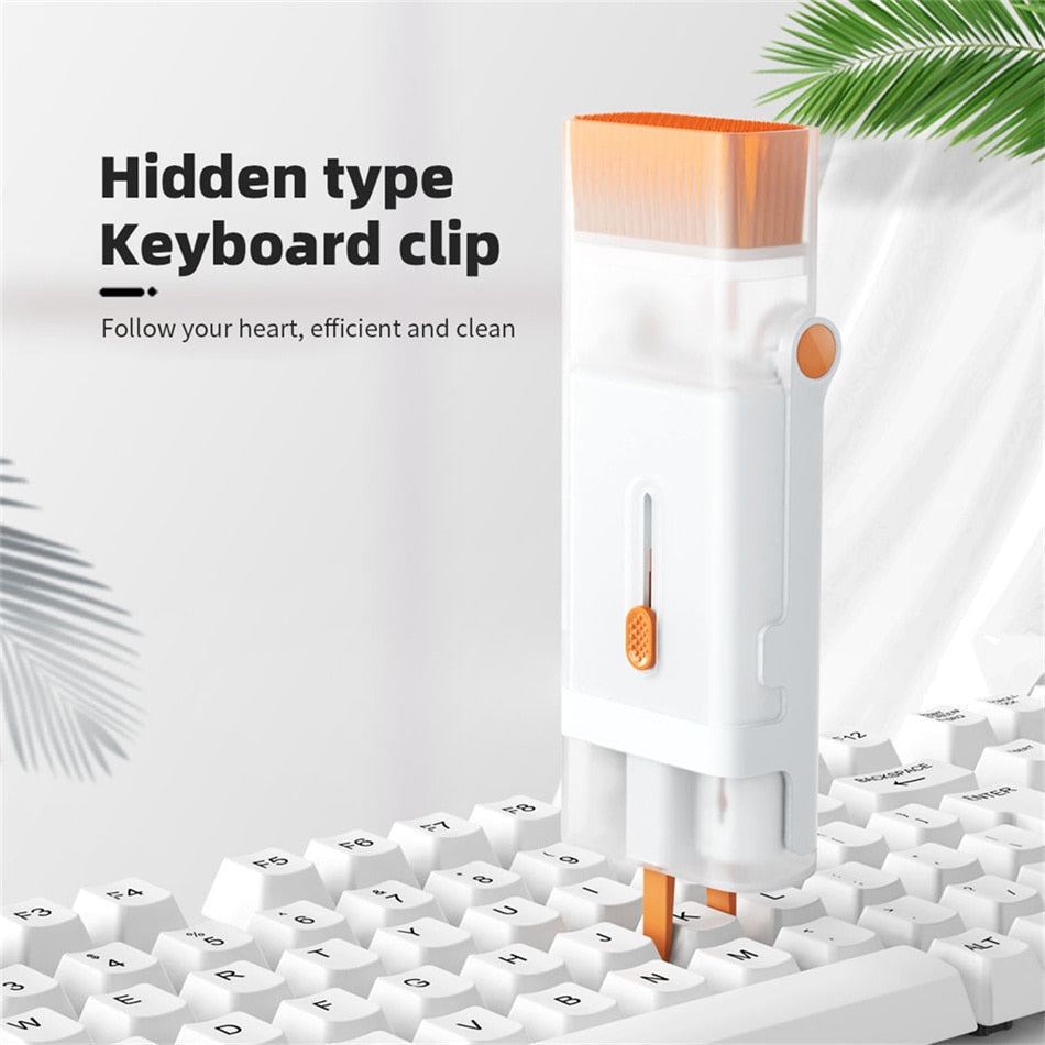 Versatile 8-Tool Compact Cleaning Kit for All Your Devices