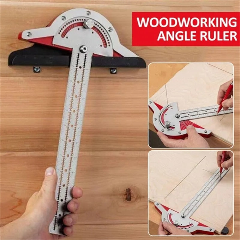 Versatile Angle Measuring Tool for Woodworking Projects