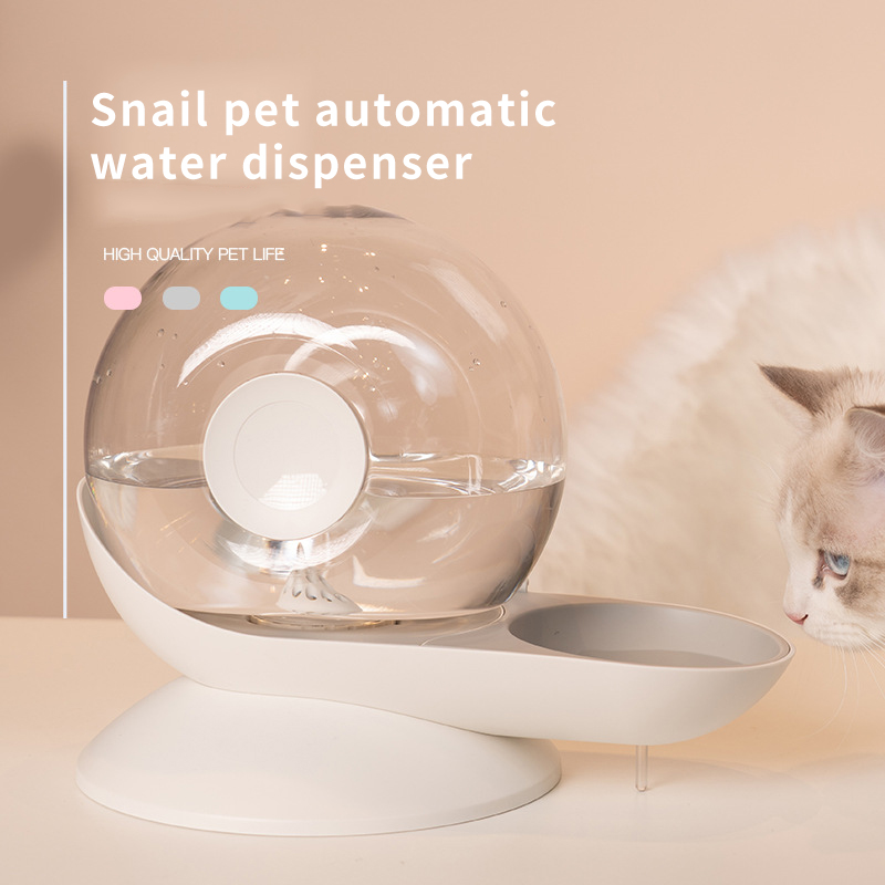 Automatic Pet Water Fountain with Stainless Steel Tank for Cats and Dogs