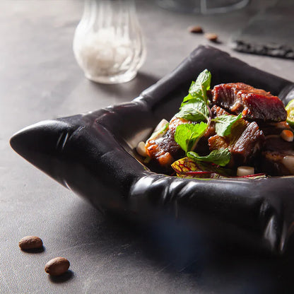 Elegant Serving Bowl in Bone China | Luxurious Tableware