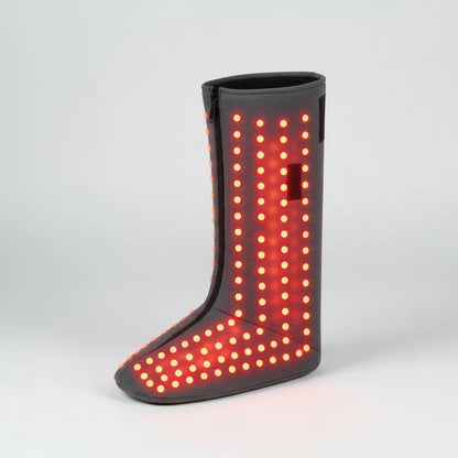 Adjustable Heated Foot Wraps with Vibration and Red Light – 3 Heat Settings, 3 Massage Options, Available as Single or Pair