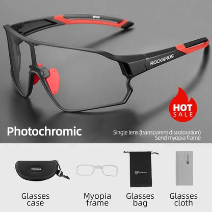 Photochromic Lens Cycling Eyewear