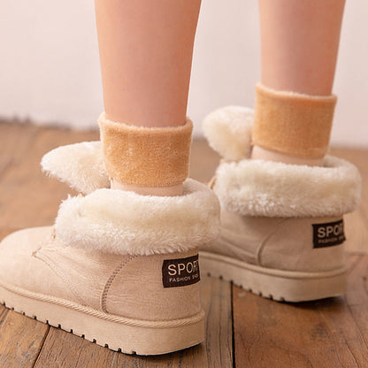 Cozy Winter Velvet Socks – Soft, Warm & Breathable | Buy 4, Get 4 Free