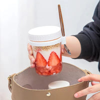 White Lid Spoon