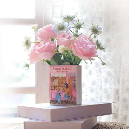 Charming Book-Shaped Floral Vase | Artistry Bloom
