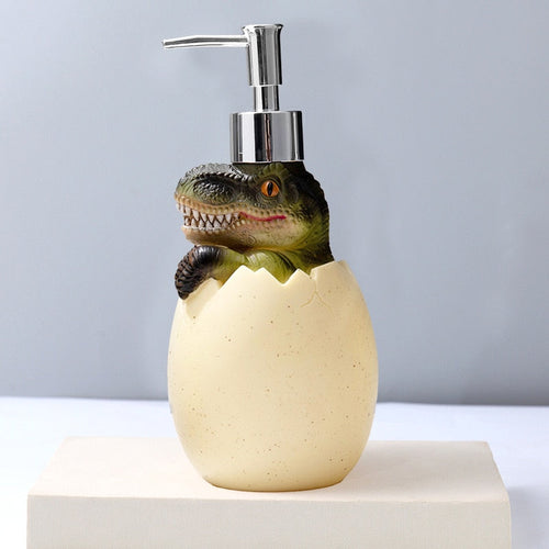 Dinosaur-Themed Soap Dispenser for Kids