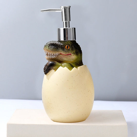 Dinosaur-Themed Soap Dispenser for Kids