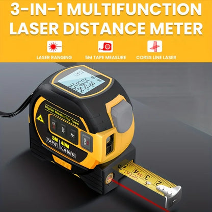 Precision Laser Distance Measurer for Effortless Home Alignment