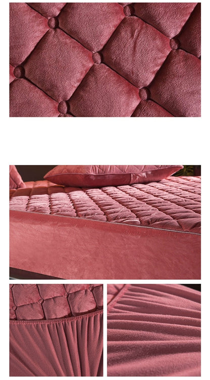 Thick Mattress Cover for Winter | Extra Warm | Breathable & Antibacterial