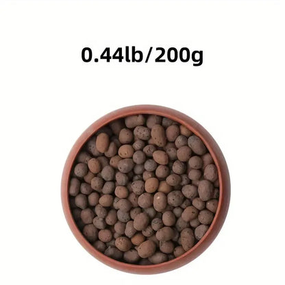 Organic Ceramic Clay Pebbles for Hydroponics | Ideal for Pots & Orchids | Enhances Soil Drainage