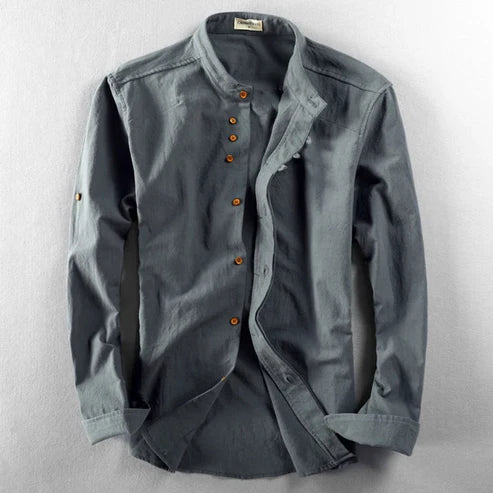 Dragon Print Japanese Shirt for Men