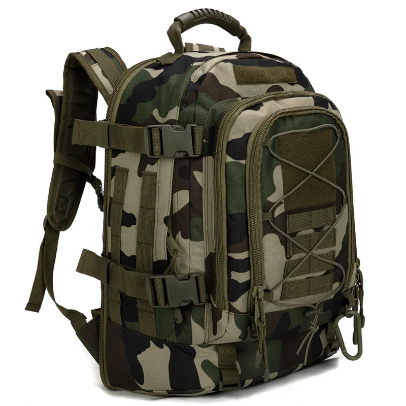 65L Tactical Backpack - Weatherproof & Ergonomic for Outdoor Adventures