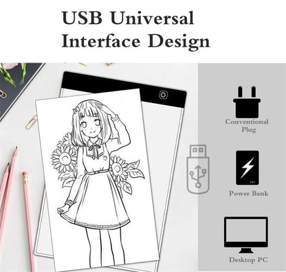 Adjustable LED Art Light Pad for Creative Precision