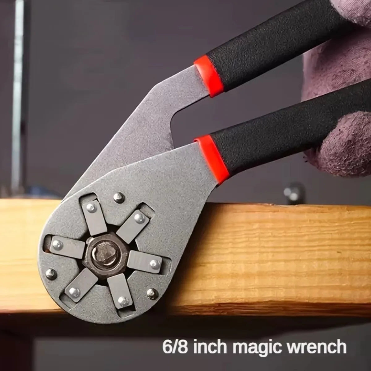 Adjustable Multi-Tool Wrench with Precision Grip | Versatile & Durable