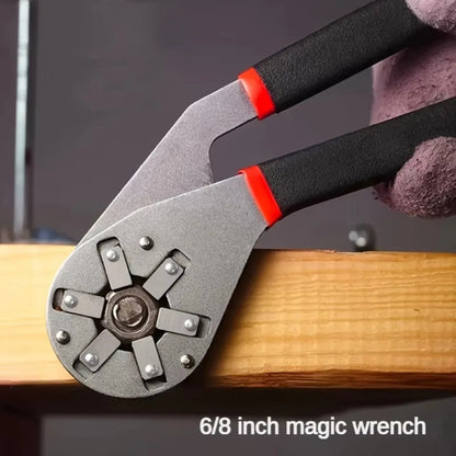 Adjustable Multi-Tool Wrench with Precision Grip | Versatile & Durable