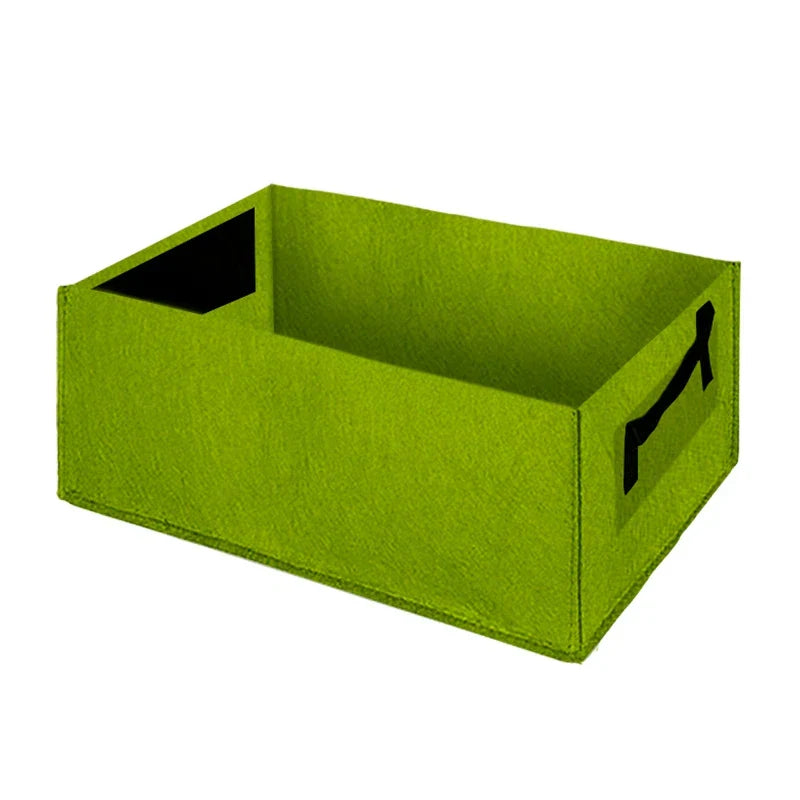 Rectangular Plant Bag – Breathable Felt Material with Handles – Sizes 6-31 Gallons