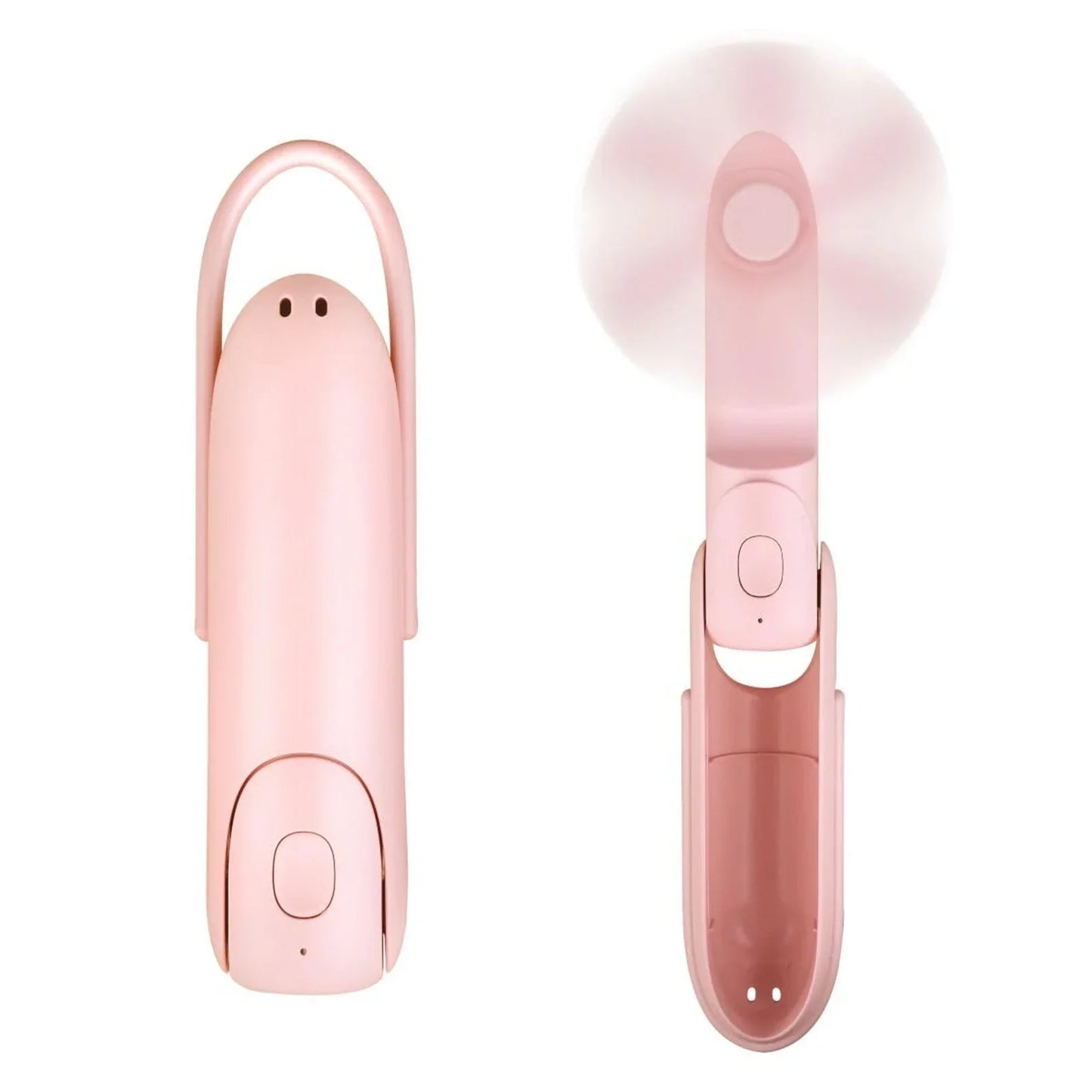 Mini USB Rechargeable Handheld Fan | 3-in-1 with Flashlight & Power Bank