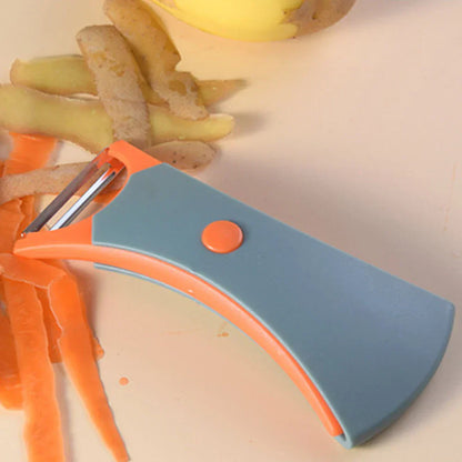 Dual-Action Peeler for Fruits and Vegetables - Slice with Ease