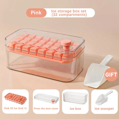 32-Cavity Flexible Ice Maker Tray