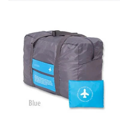 Foldable Travel Bag made of Oxford Fabric | Waterproof & Odor Resistant | 42 x 38 x 20 cm | Unisex