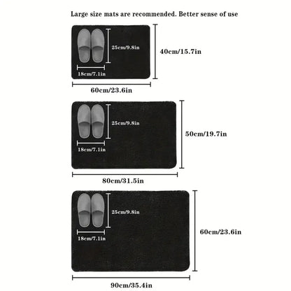 Non-Slip Bath Mat - Quick-Drying and Hygienic