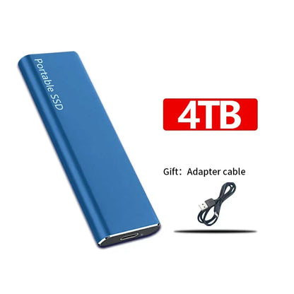 High-Speed USB Portable External Solid State Storage Drive