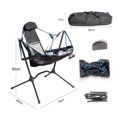Ultimate Outdoor Comfort: Versatile Folding Rocking Chair