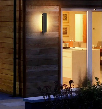 18W Outdoor Waterproof LED Wall Light - IP65 Garden Sconce