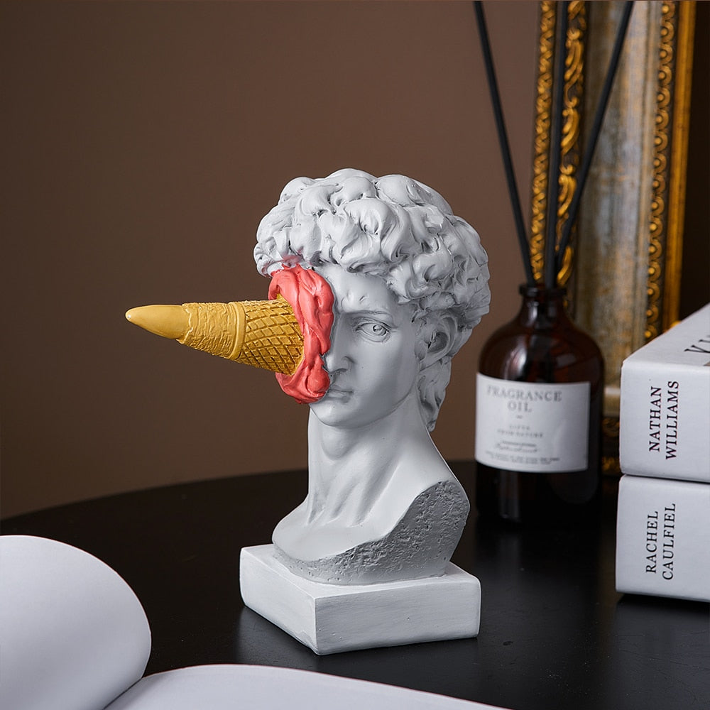 Elegant Modern Abstract Sculpture for Home and Office