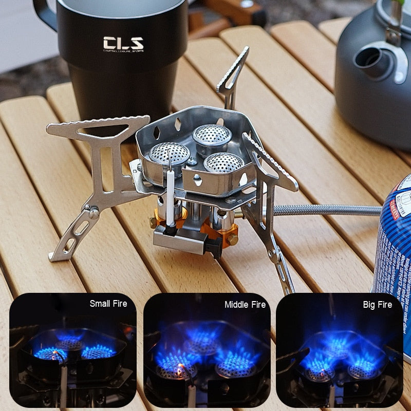 Portable Gas Stove for Camping – Adventurer Chef Model