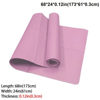 Foldable Yoga Mat | EVA Material | 3–6 mm Thickness | Lightweight & Non-Slip | 173x60 cm