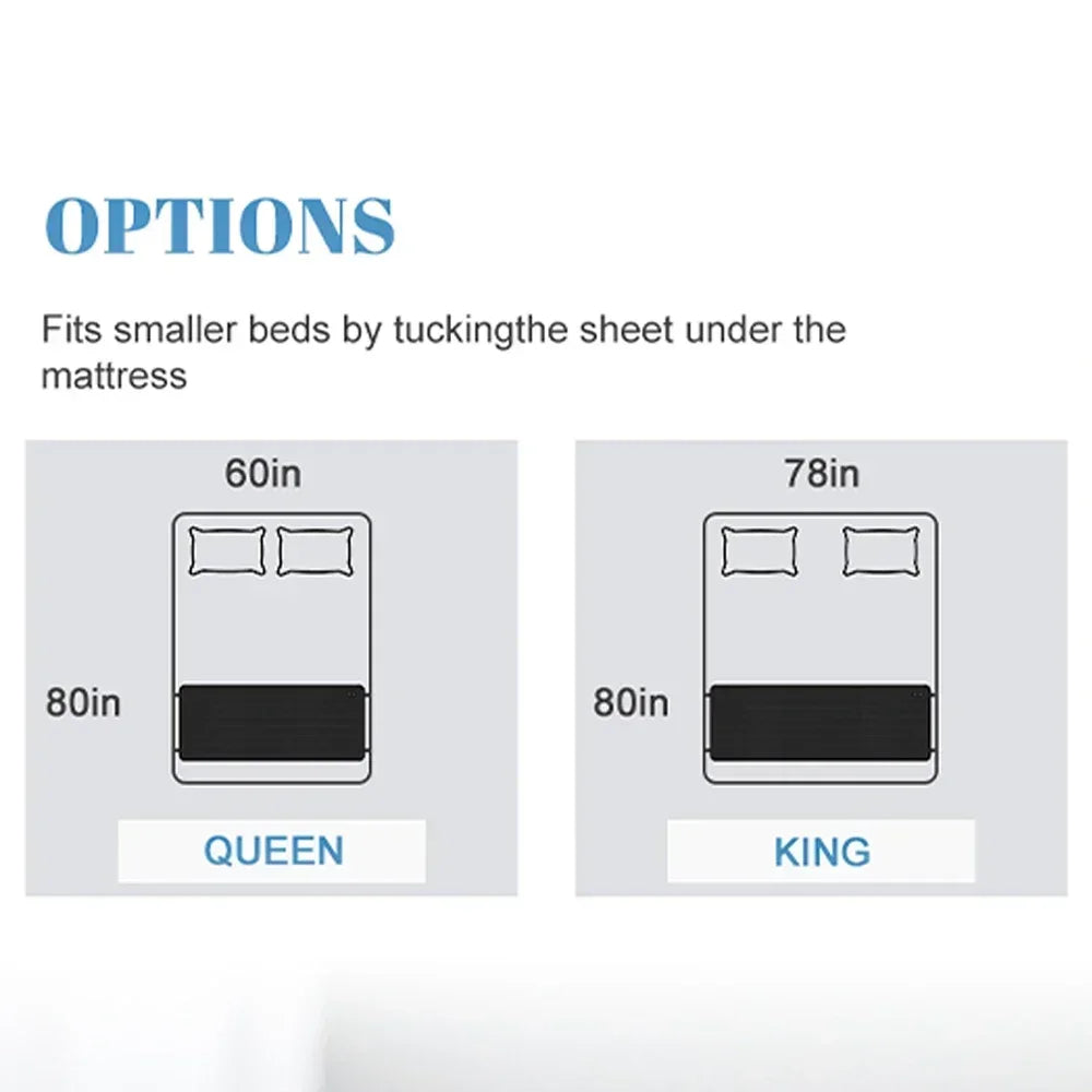 Conductive Cotton Bed Sheet for Grounding – Mattress Pad for Queen & King
