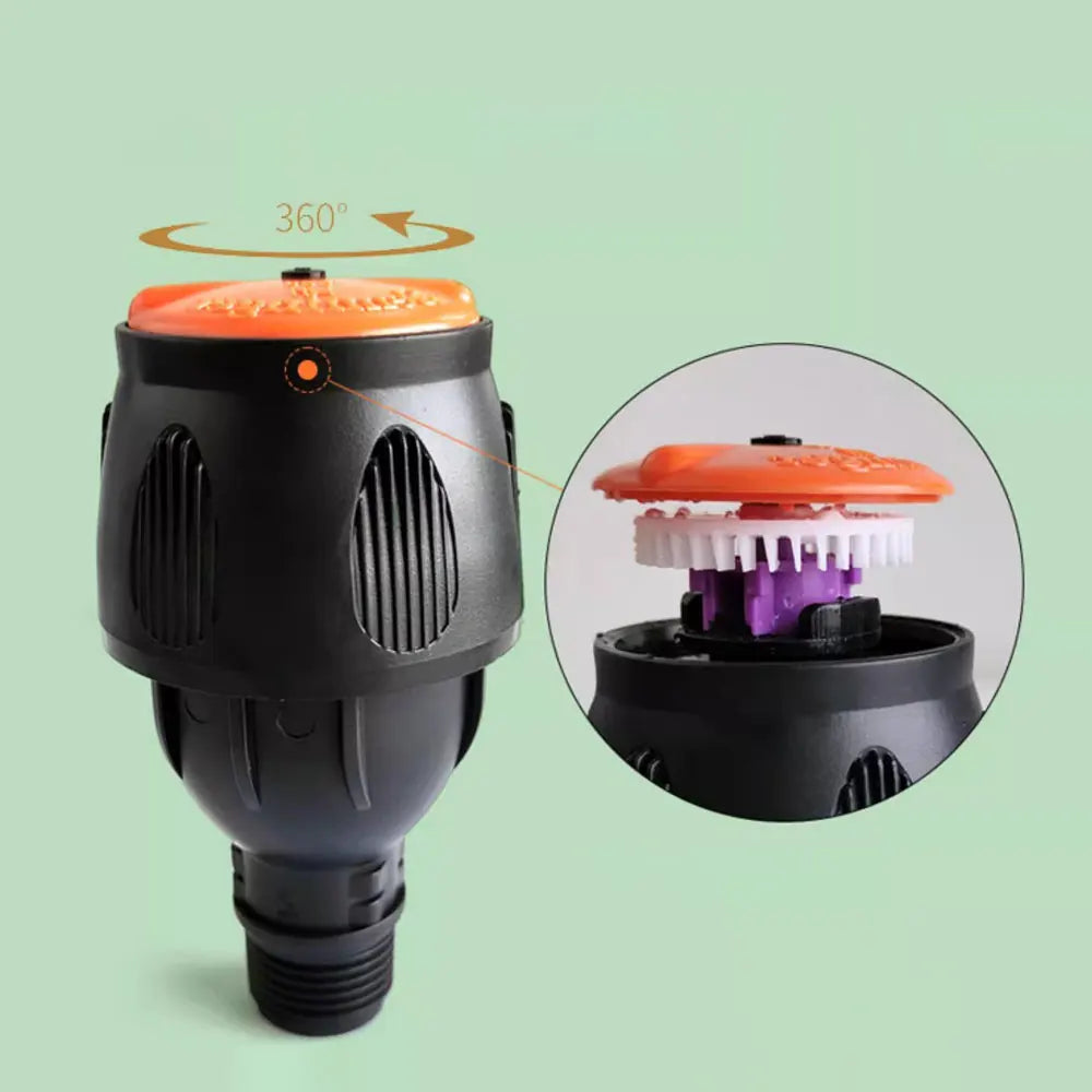 Automatic Rotating Garden Watering System with Collapsible Stand