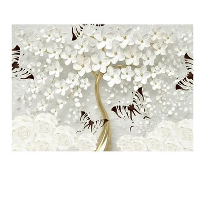 Vibrant Blossom Tree Canvas Art for Stylish Home Decor