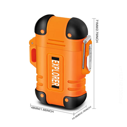 Plasma Lighter with Double Arc – Windproof and Waterproof Design