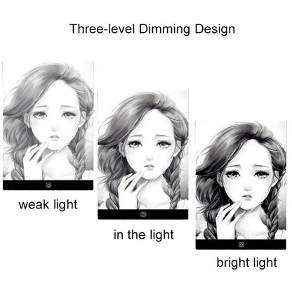 Adjustable LED Art Light Pad for Creative Precision