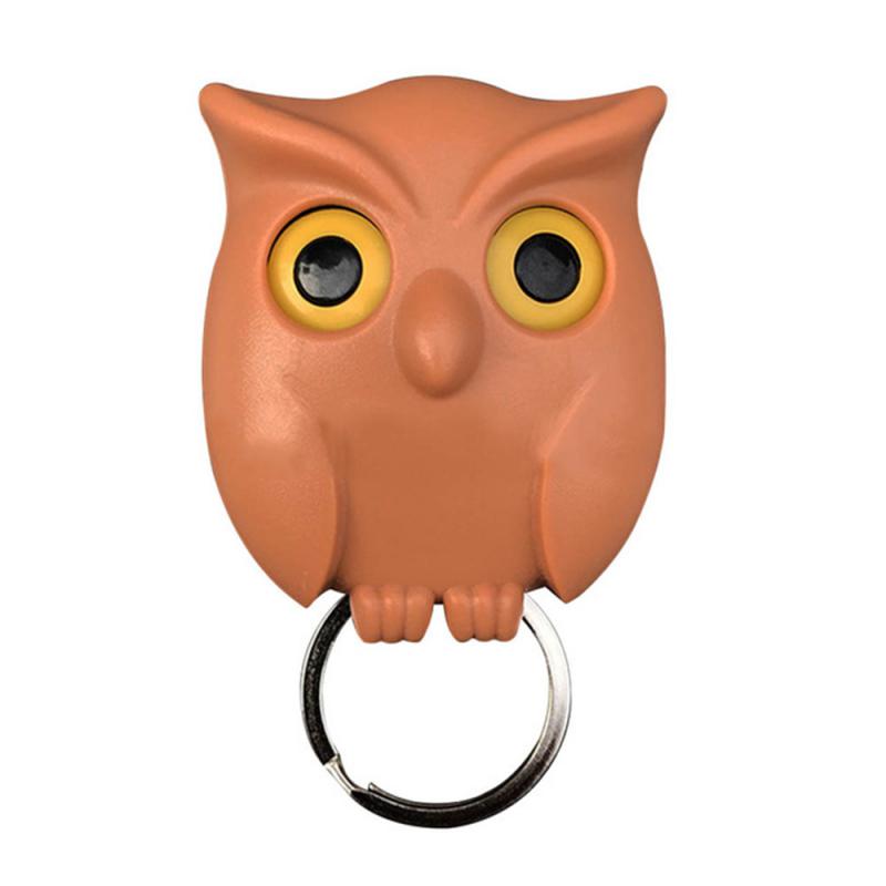 Charming Animal Keychain Organizer Hook with Magnetic Design