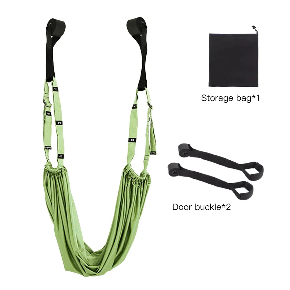 Adjustable Yoga Strap for Aerial Fitness, Flexibility, Splits, and Backbends