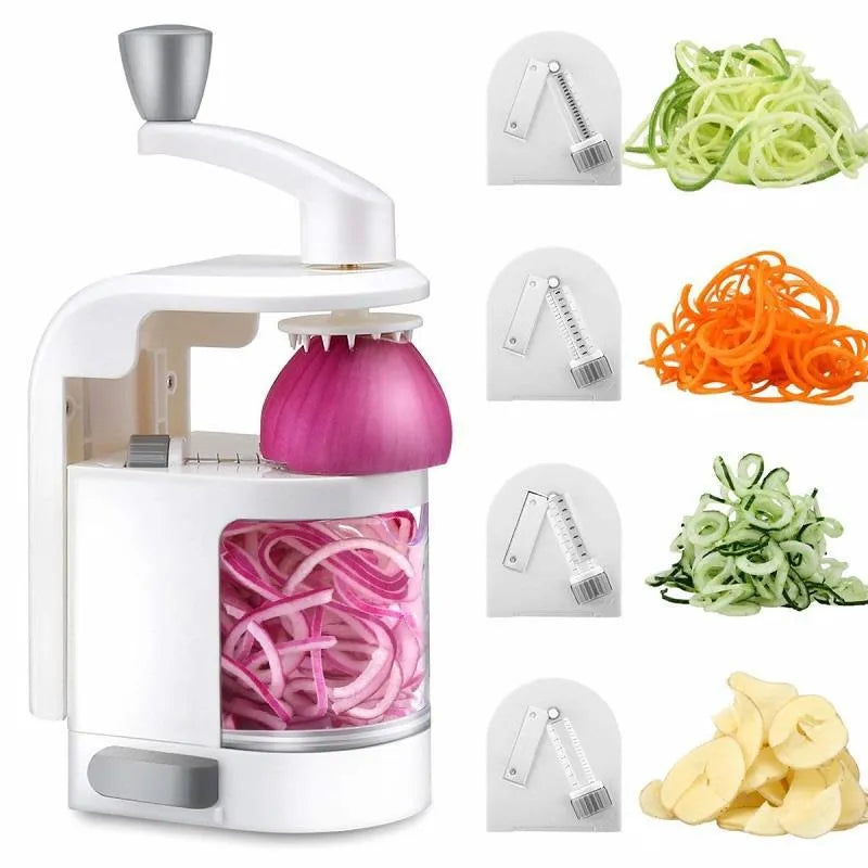 Versatile Green Gourmet Kitchen Slicer - All-in-One Multi-Function