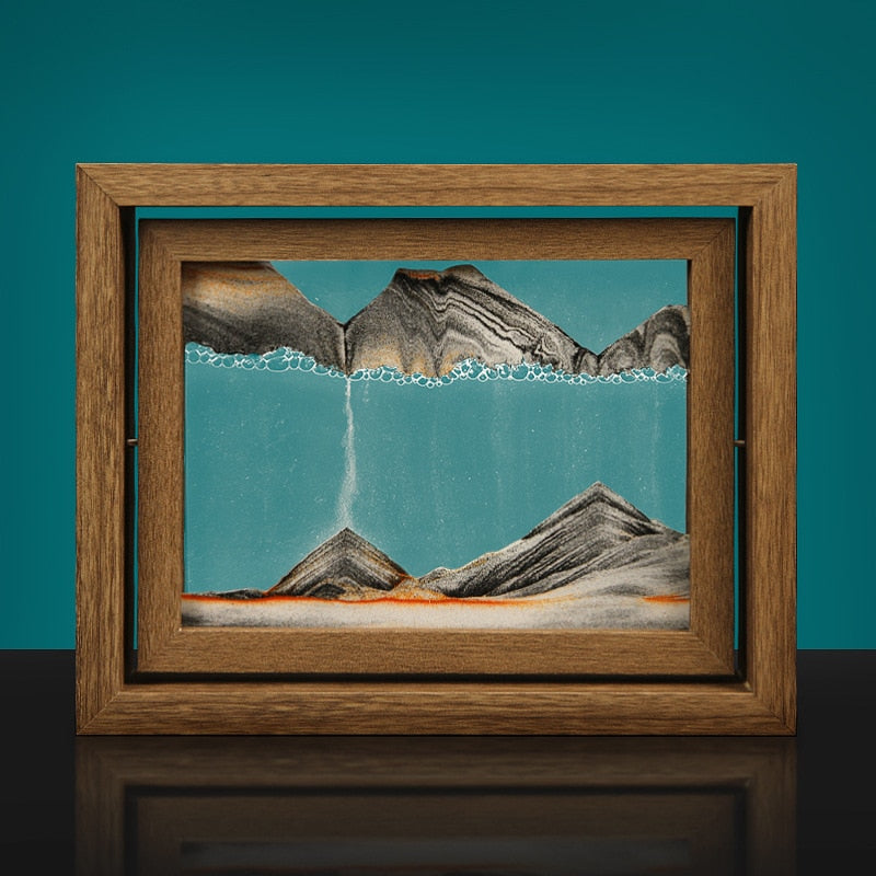 Enchanting 3D Sand Art for Home Decor