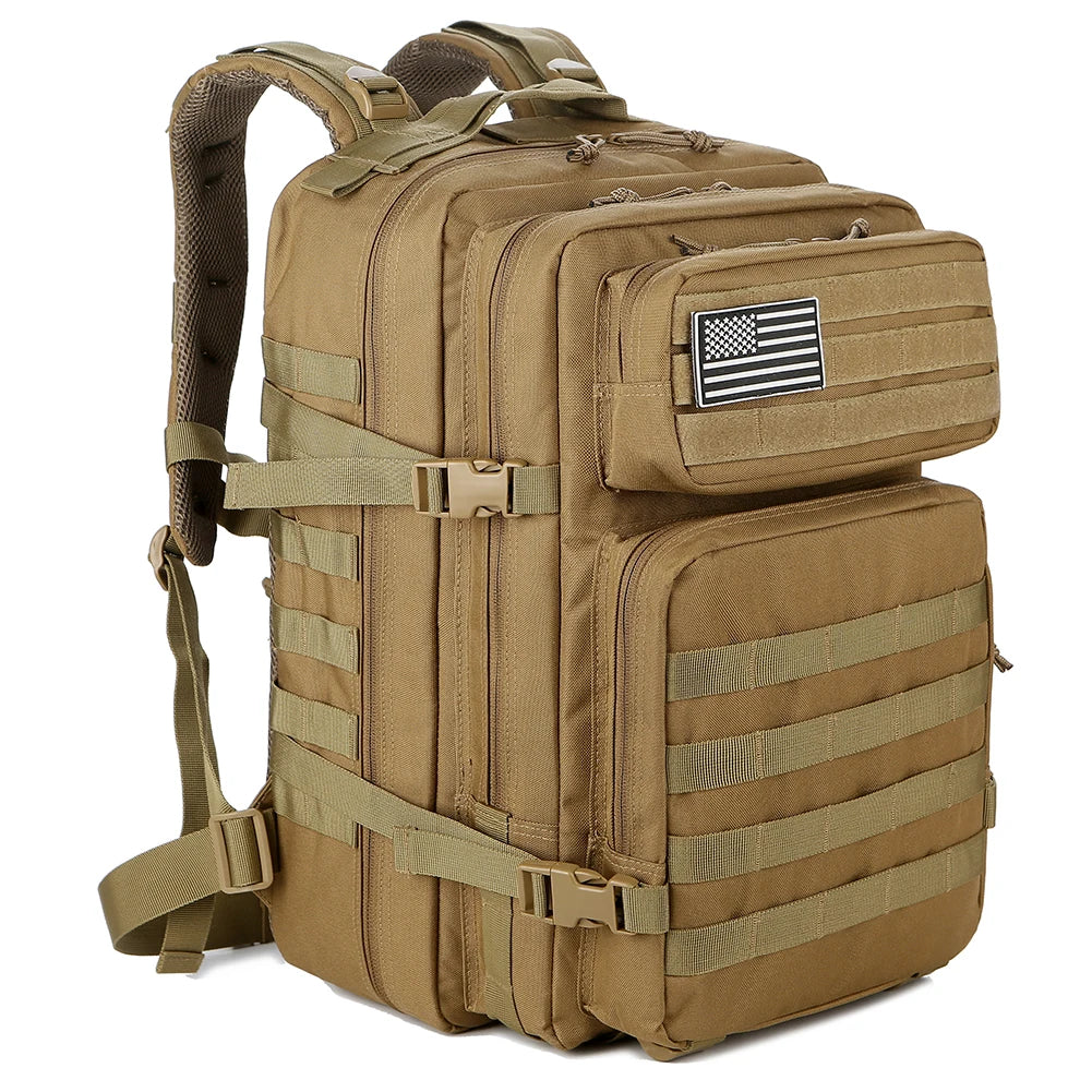 45L Camo Tactical Backpack for Military Use