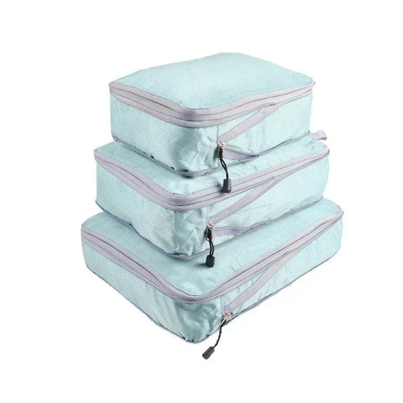 Ultimate Travel Compression Cubes for Efficient Packing - 3 Pack