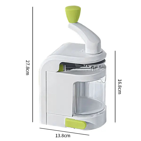 Spiral Cutter & Vegetable Slicer – 5 Functions, Safe & Compact