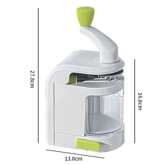 Spiral Cutter & Vegetable Slicer – 5 Functions, Safe & Compact